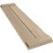 Ekena Millwork Rustic Two Board Joined Board-n-Batten Rough Sawn Faux Wood Shutters w/End Batten, 11W x 62H, PR SHUBJE11X62RSPR - alternate 12